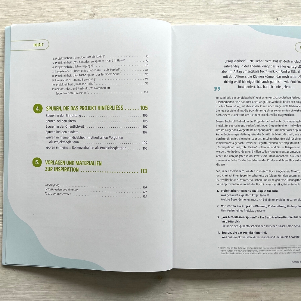 Projekte in der Krippe planen, durchführen und reflektieren Projekte in der Krippe planen, durchführen und reflektieren