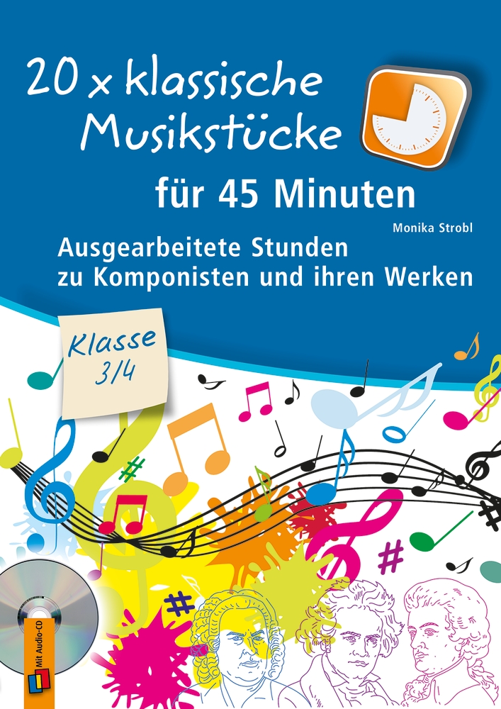 20 x klassische Musikstücke für 45 Minuten – Klasse 3/4