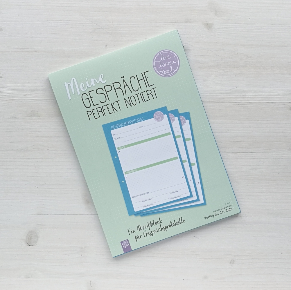 Meine Gespräche perfekt notiert Meine Gespräche perfekt notiert