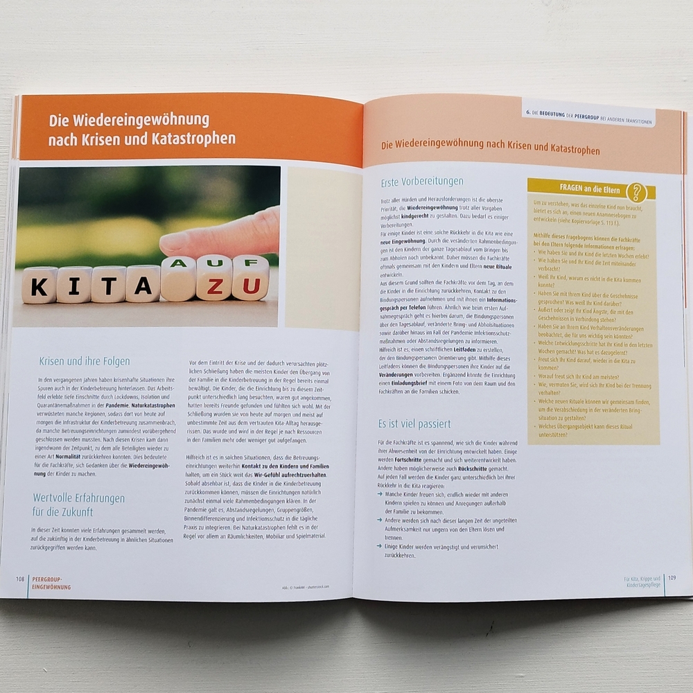 Peergroup-Eingewöhnung Peergroup-Eingewöhnung