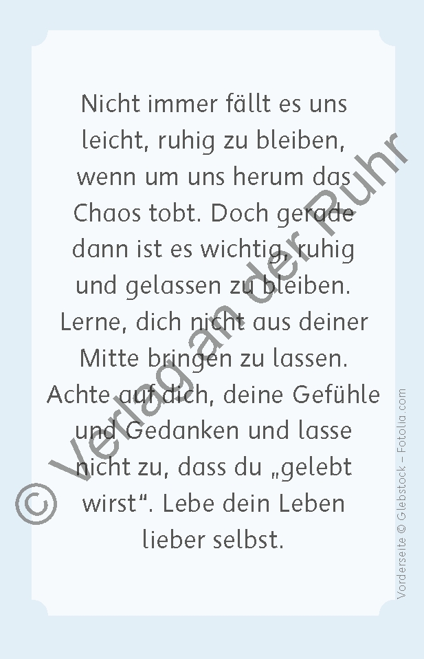 Balsam für die Seele Balsam für die Seele