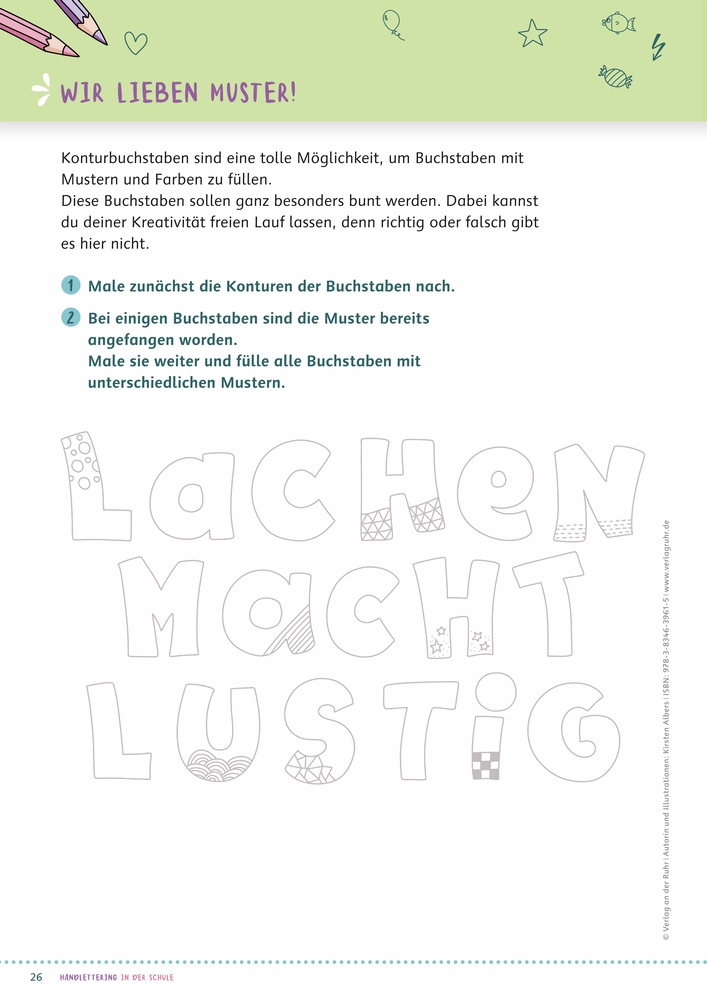 Handlettering in der Schule