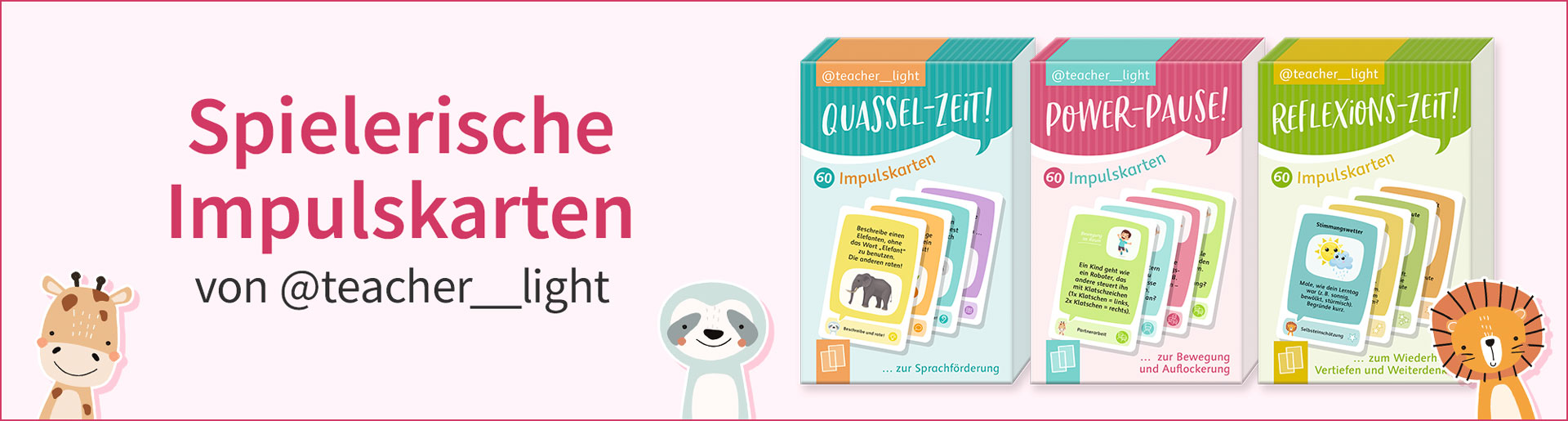 Spielerische Impulskarten von teacher__light