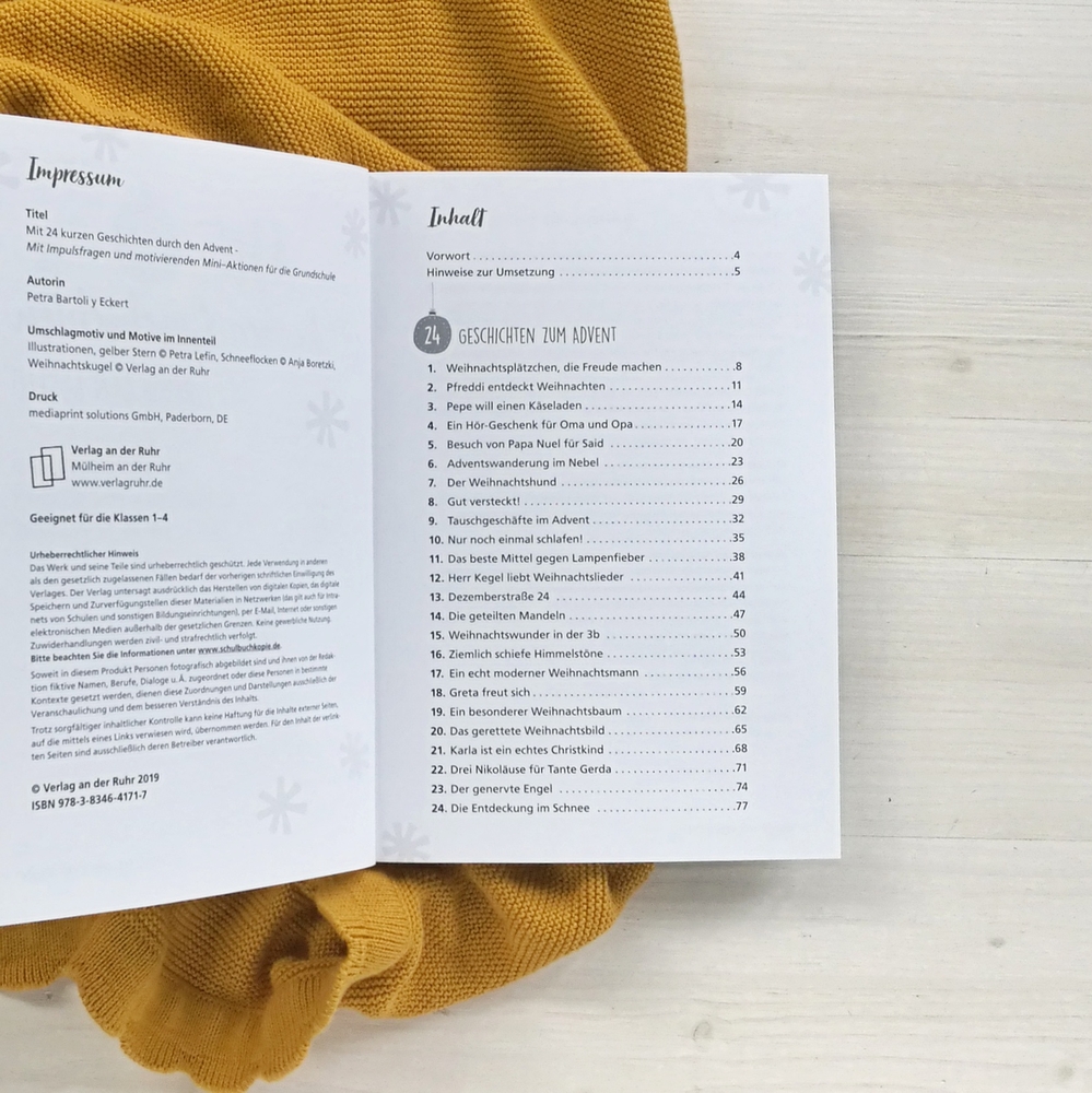 Mit 24 kurzen Geschichten durch den Advent Mit 24 kurzen Geschichten durch den Advent