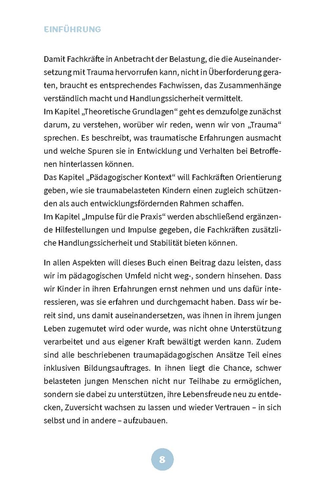 Traumasensibilität in der Kita