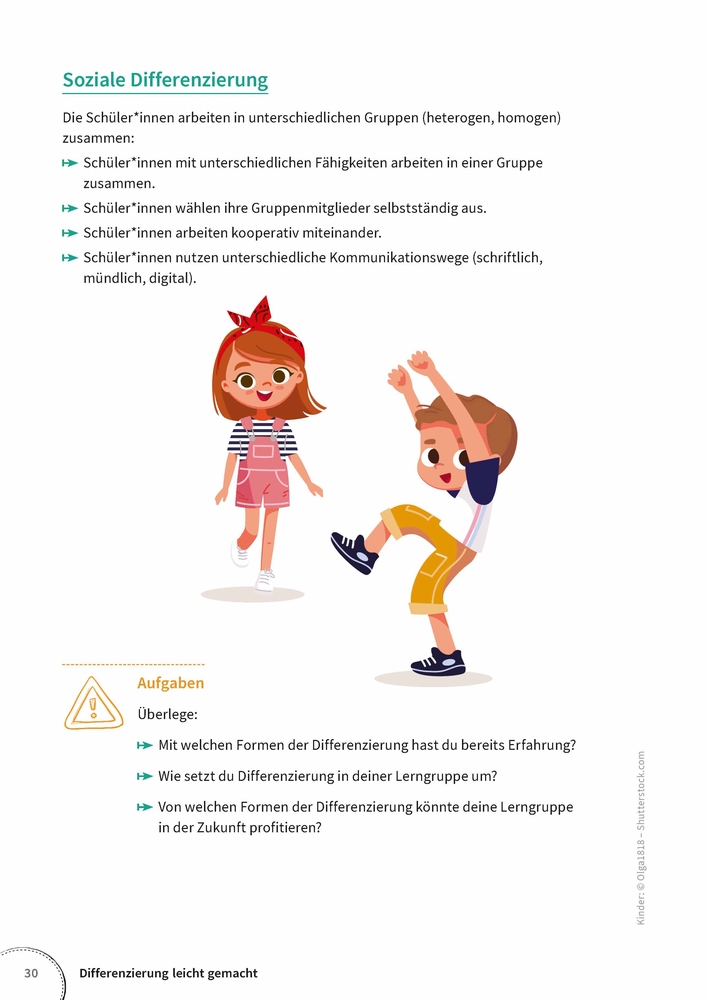 Differenzierung leicht gemacht – Klasse 1–4