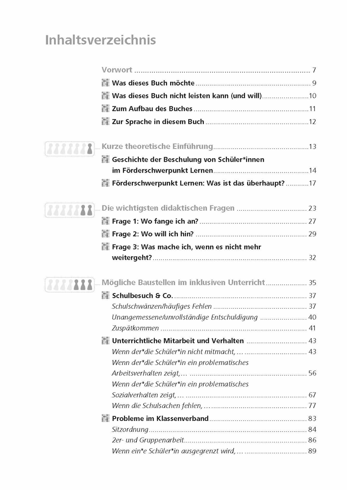 Rund um den Förderschwerpunkt Lernen