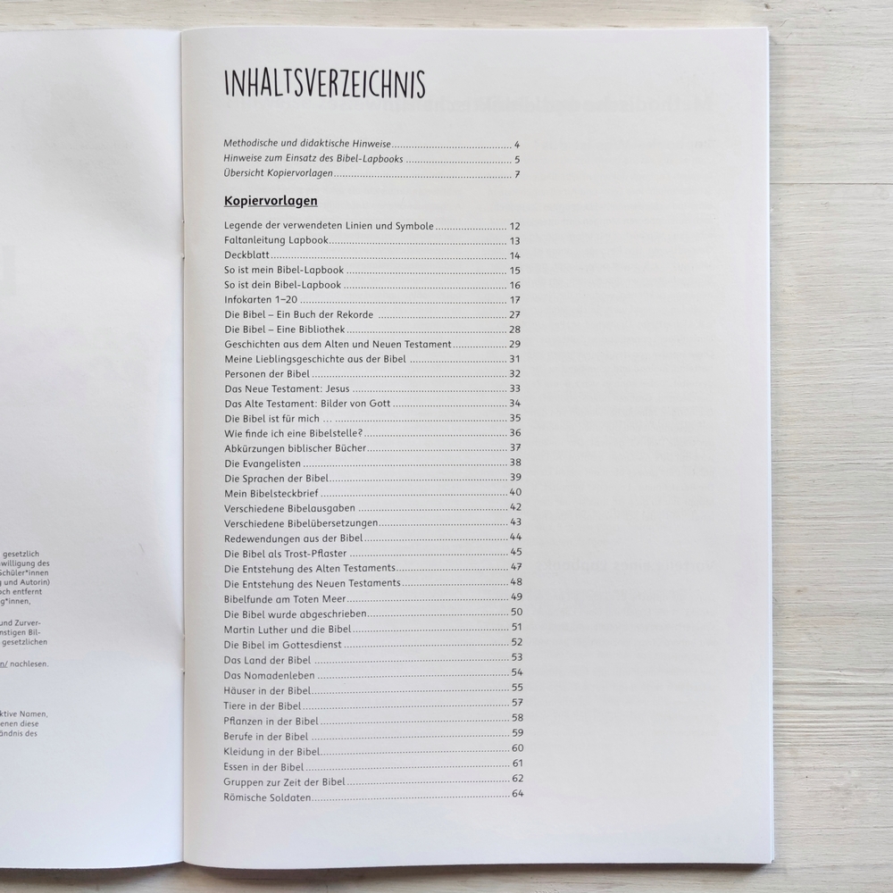 Mein Bibel-Lapbook