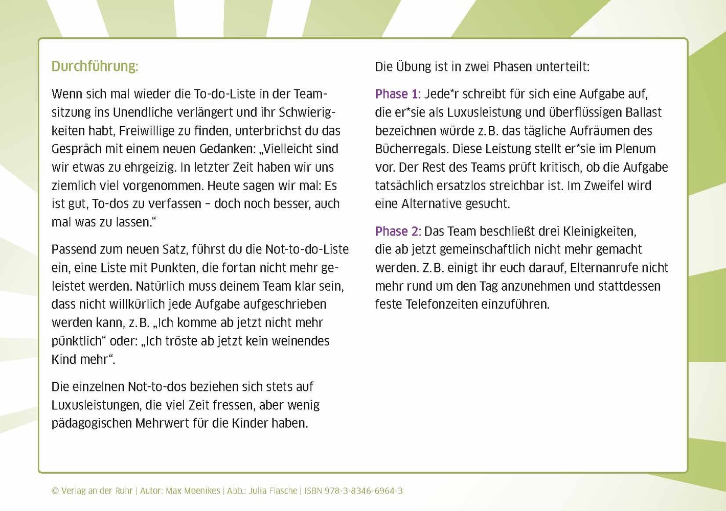 Ohnmacht? Ohne uns! - Methodenkarten