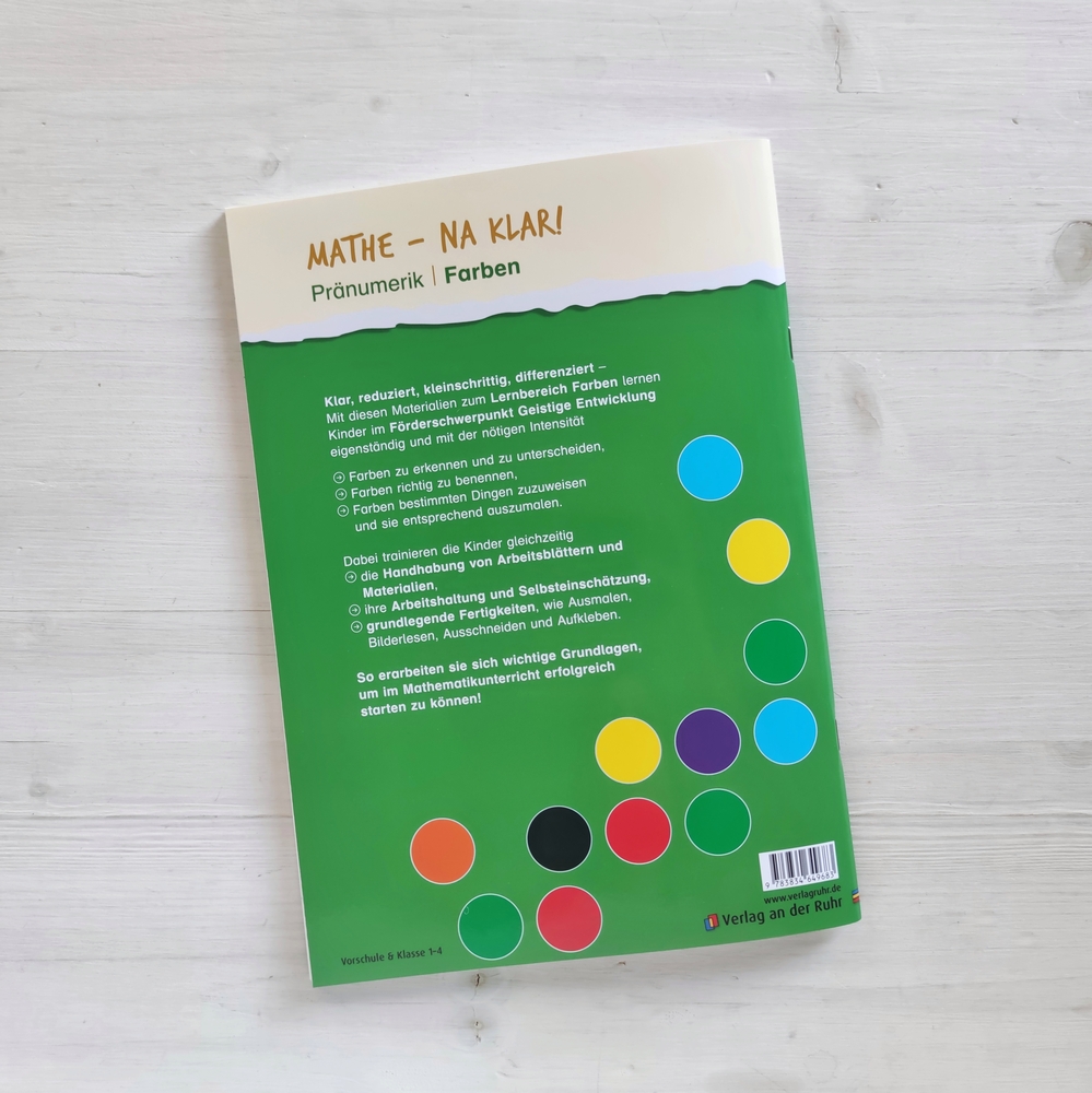Mathe - na klar! Pränumerik: Farben Mathe - na klar! Pränumerik: Farben