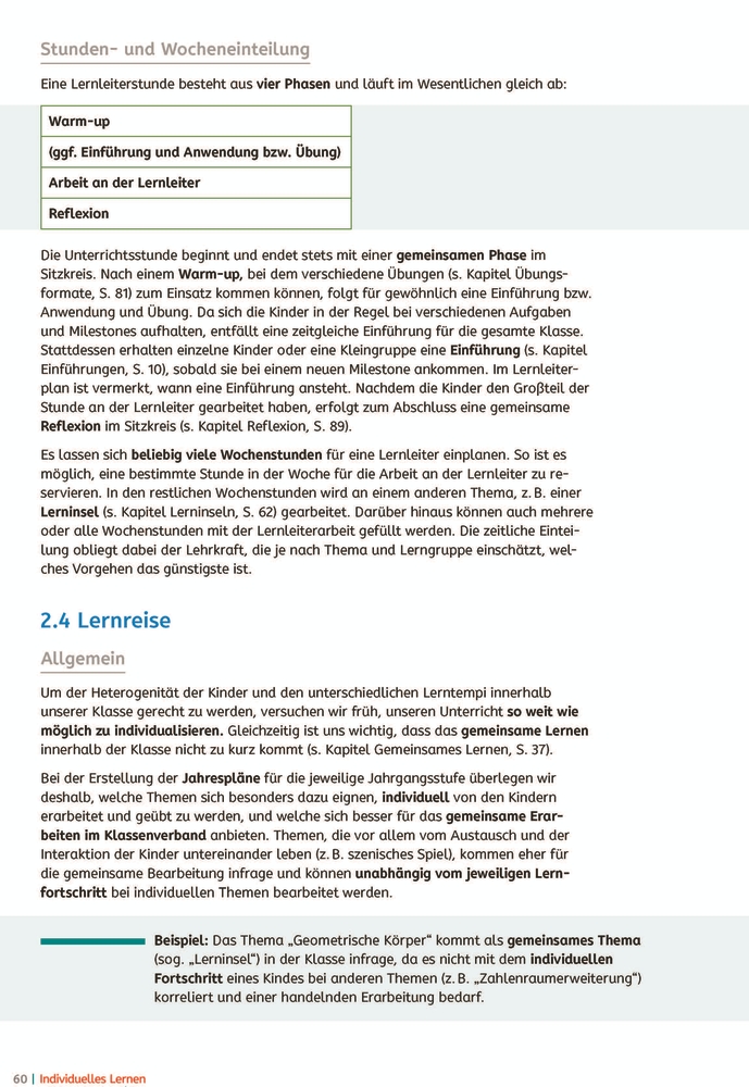 Individuelles Lernen – praxiserprobt