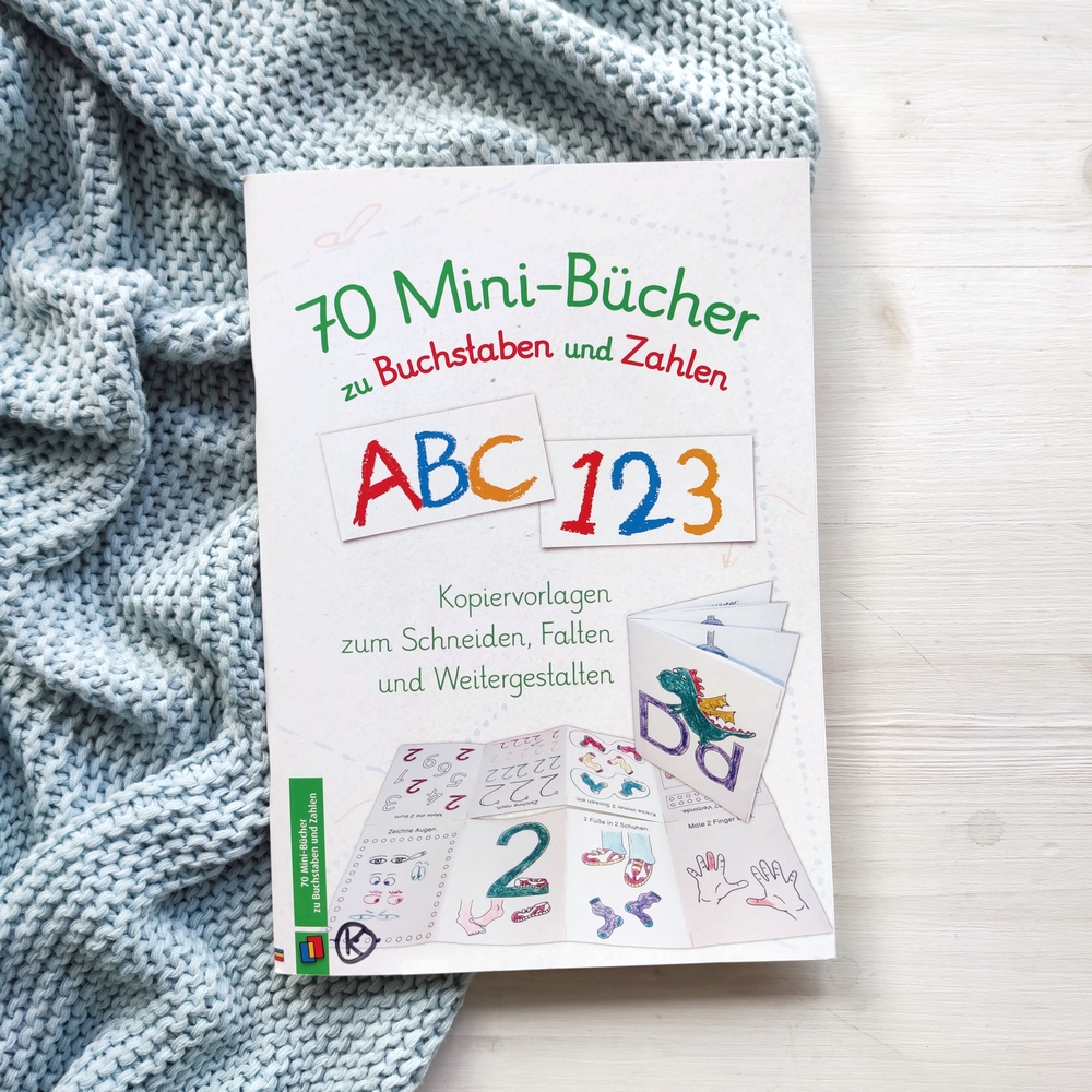 70 Mini-Bücher zu Buchstaben und Zahlen 70 Mini-Bücher zu Buchstaben und Zahlen
