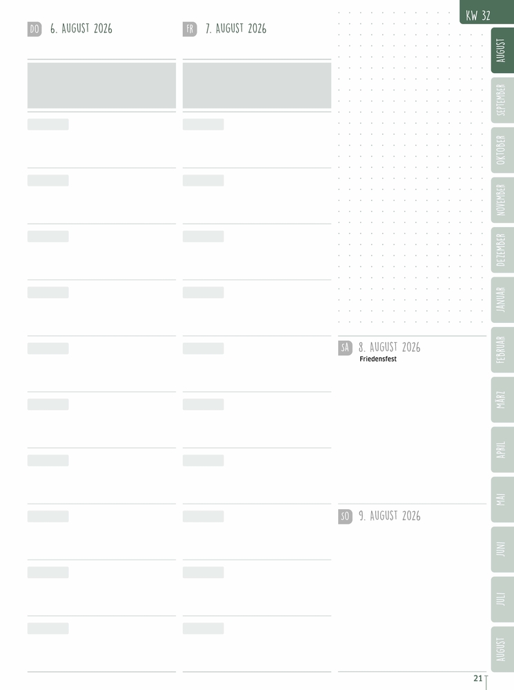 Mein Schulplaner fürs Referendariat Schuljahr 2026/2027
