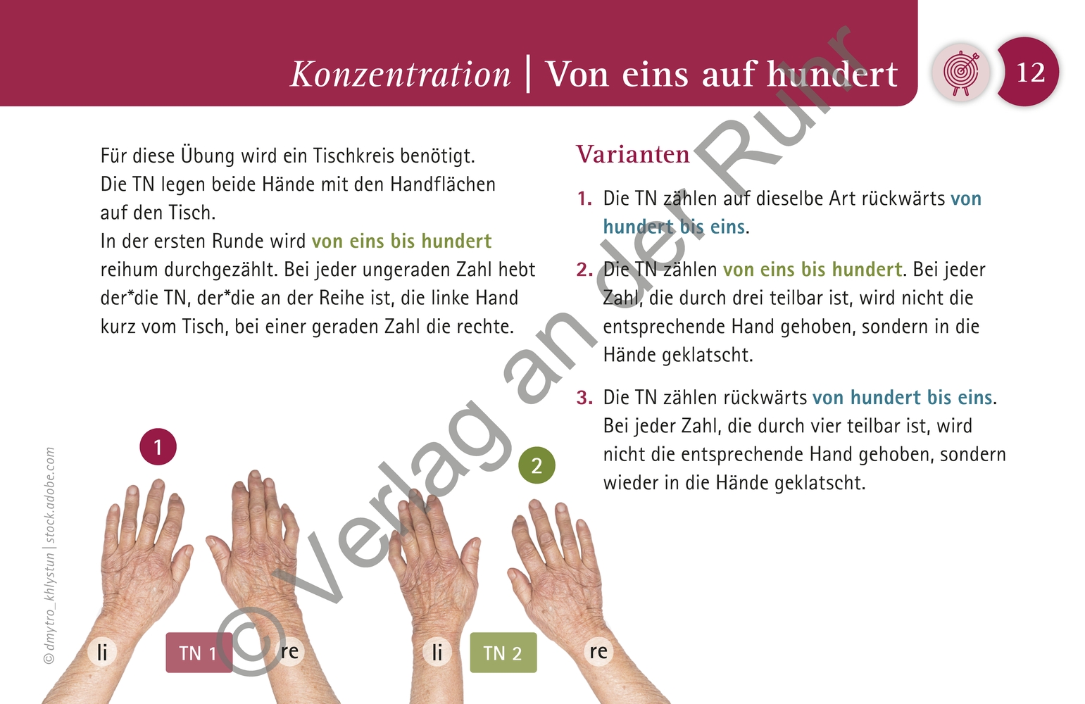 Denken und Bewegen mit Senioren und Seniorinnen Denken und Bewegen mit Senioren und Seniorinnen