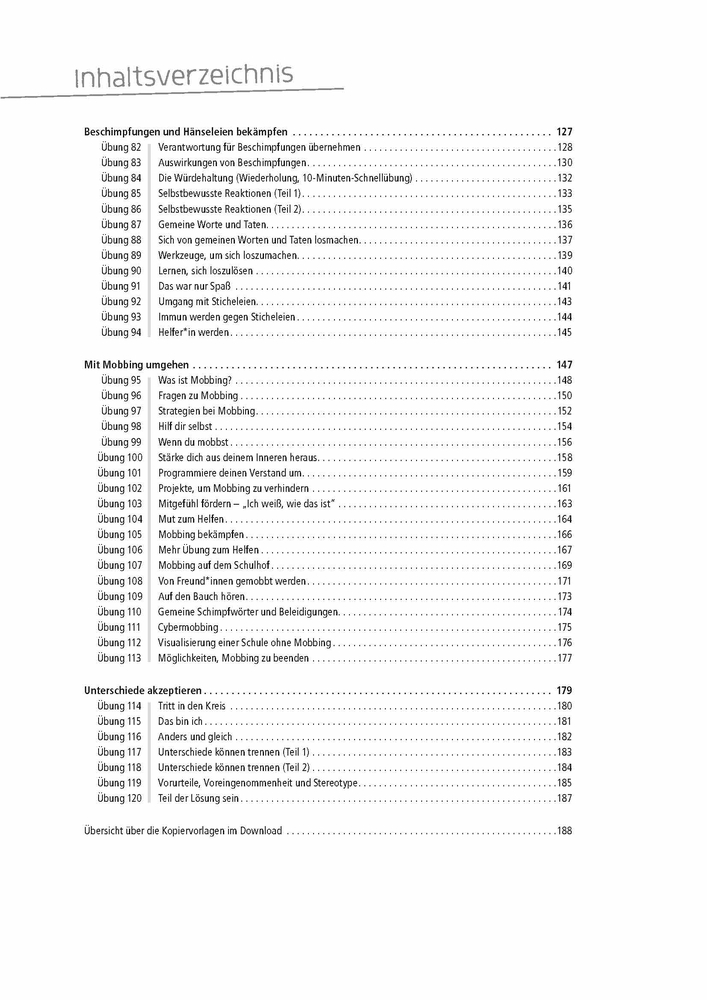 Mobbing-Prävention in der Grundschule, aktualisierte Neuauflage