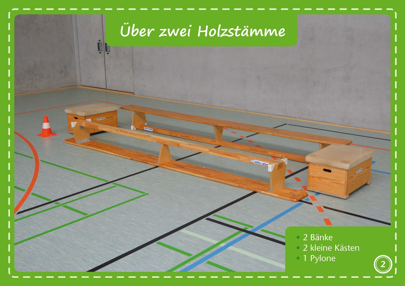 Stationen-Fotokarten für den Sportunterricht – Klasse 1/2 Stationen-Fotokarten für den Sportunterricht – Klasse 1/2