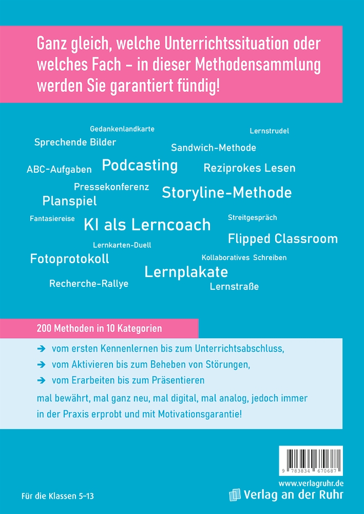 Die 200 besten Unterrichtsmethoden für die Sekundarstufe