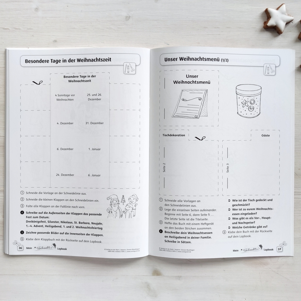 Mein Weihnachts-Lapbook