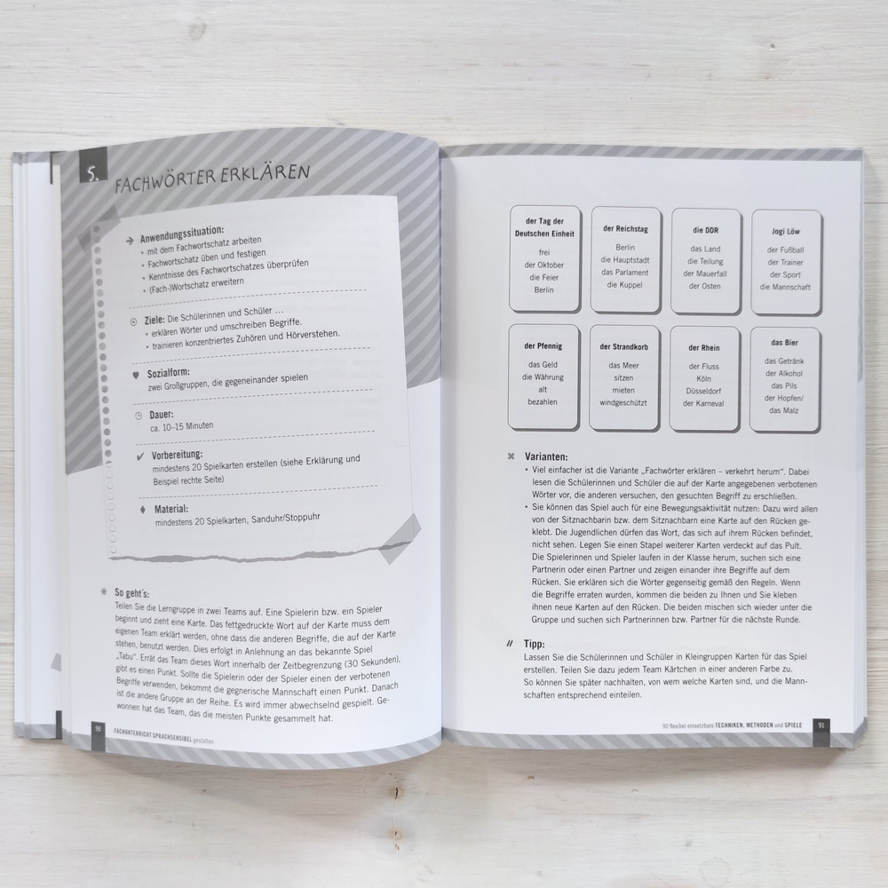 Fachunterricht sprachsensibel gestalten Fachunterricht sprachsensibel gestalten