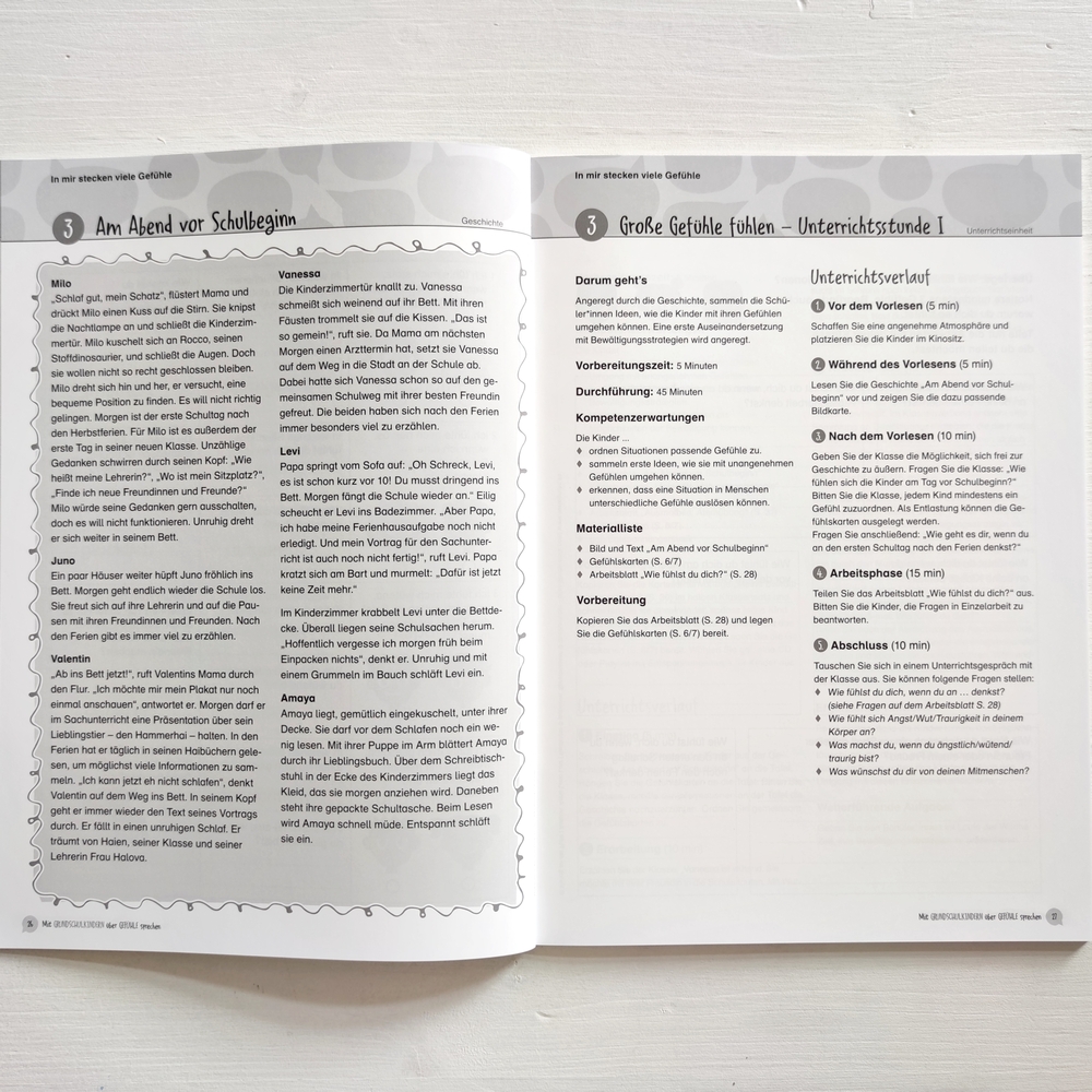 Mit Grundschulkindern über Gefühle sprechen Mit Grundschulkindern über Gefühle sprechen