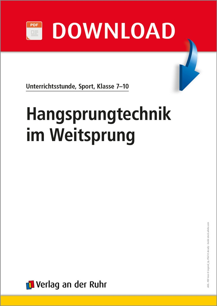 Hangsprungtechnik im Weitsprung