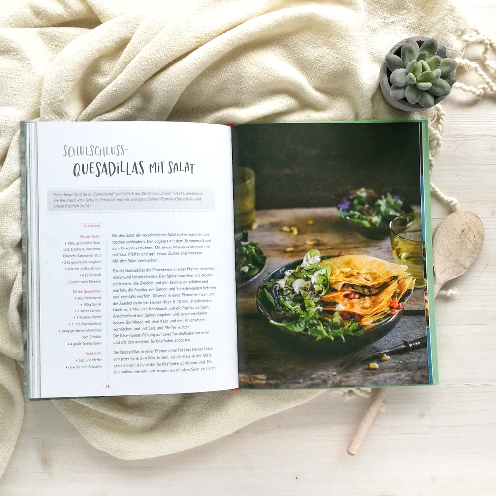 Mein Kochbuch für den Schulalltag Mein Kochbuch für den Schulalltag