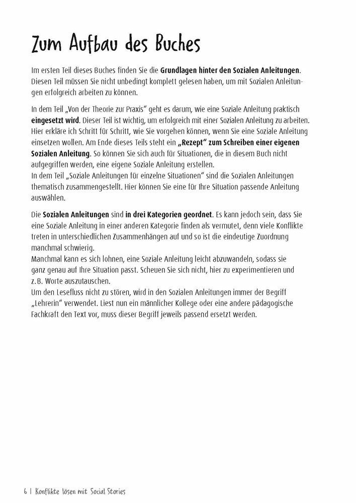 Konflikte lösen mit Social Stories