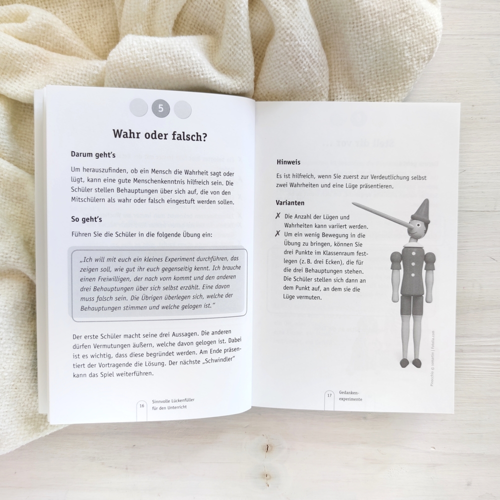 Sinnvolle Lückenfüller für den Unterricht Sinnvolle Lückenfüller für den Unterricht