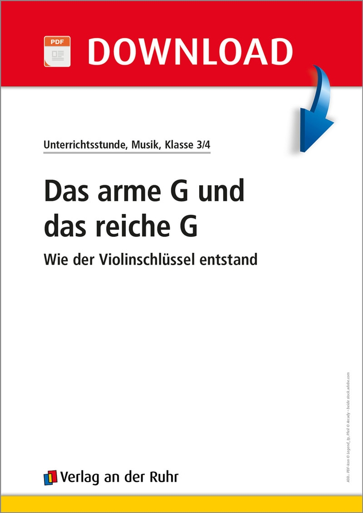 Das arme G und das reiche G - Wie der Violinschlüssel entstand