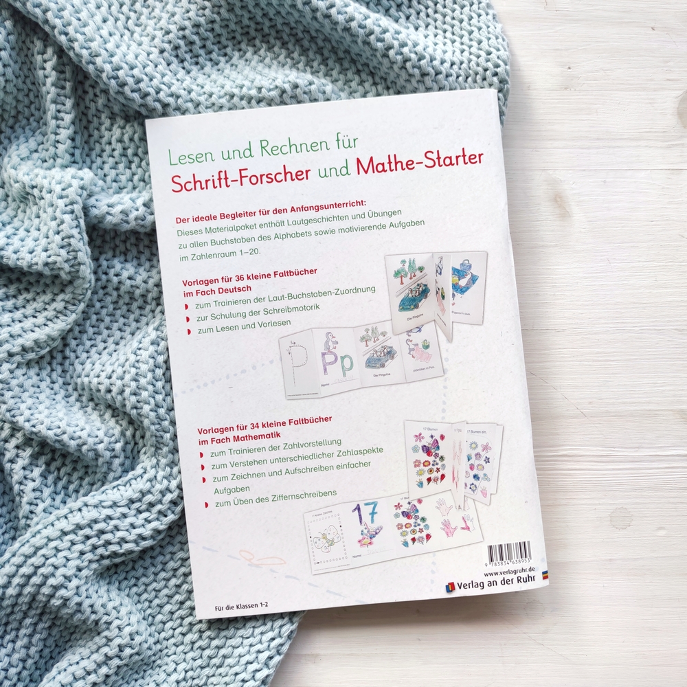 70 Mini-Bücher zu Buchstaben und Zahlen 70 Mini-Bücher zu Buchstaben und Zahlen