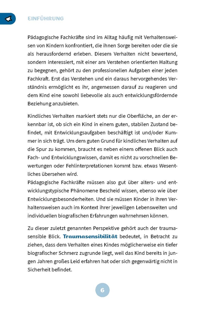 Traumasensibilität in der Kita