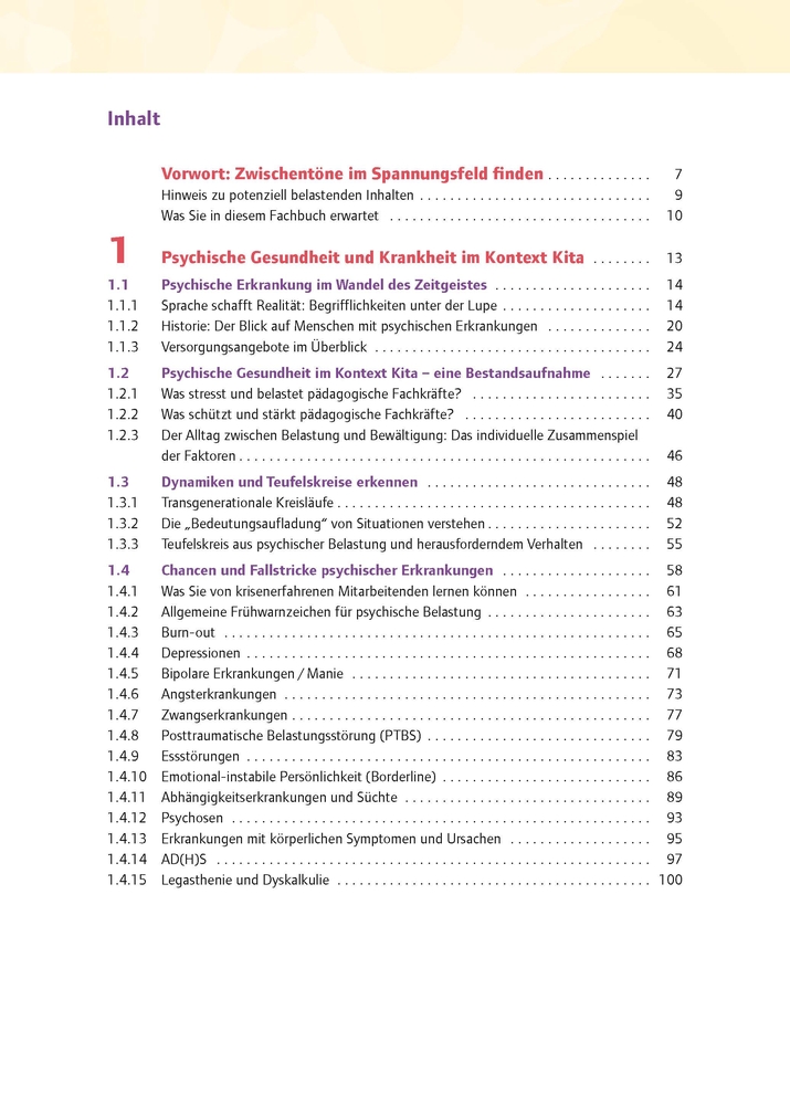 Psychische Erkrankungen im Kita-Team