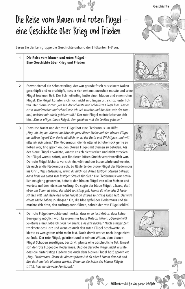 Ethikunterricht für das ganze Schuljahr – Klasse 3/4