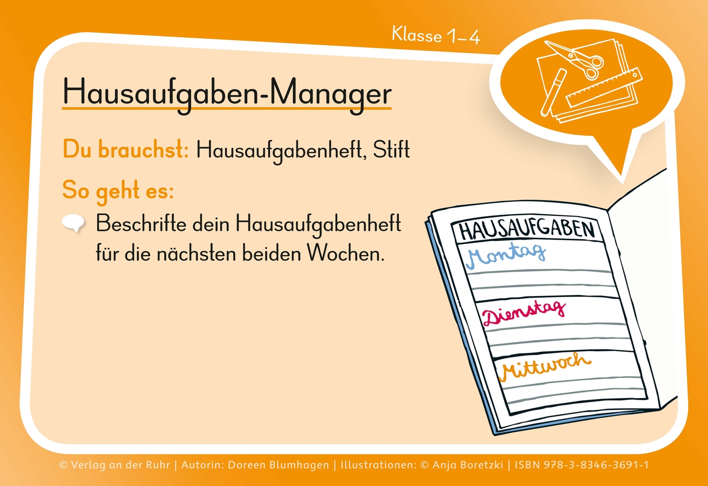 Ich bin fertig! Was soll ich machen?