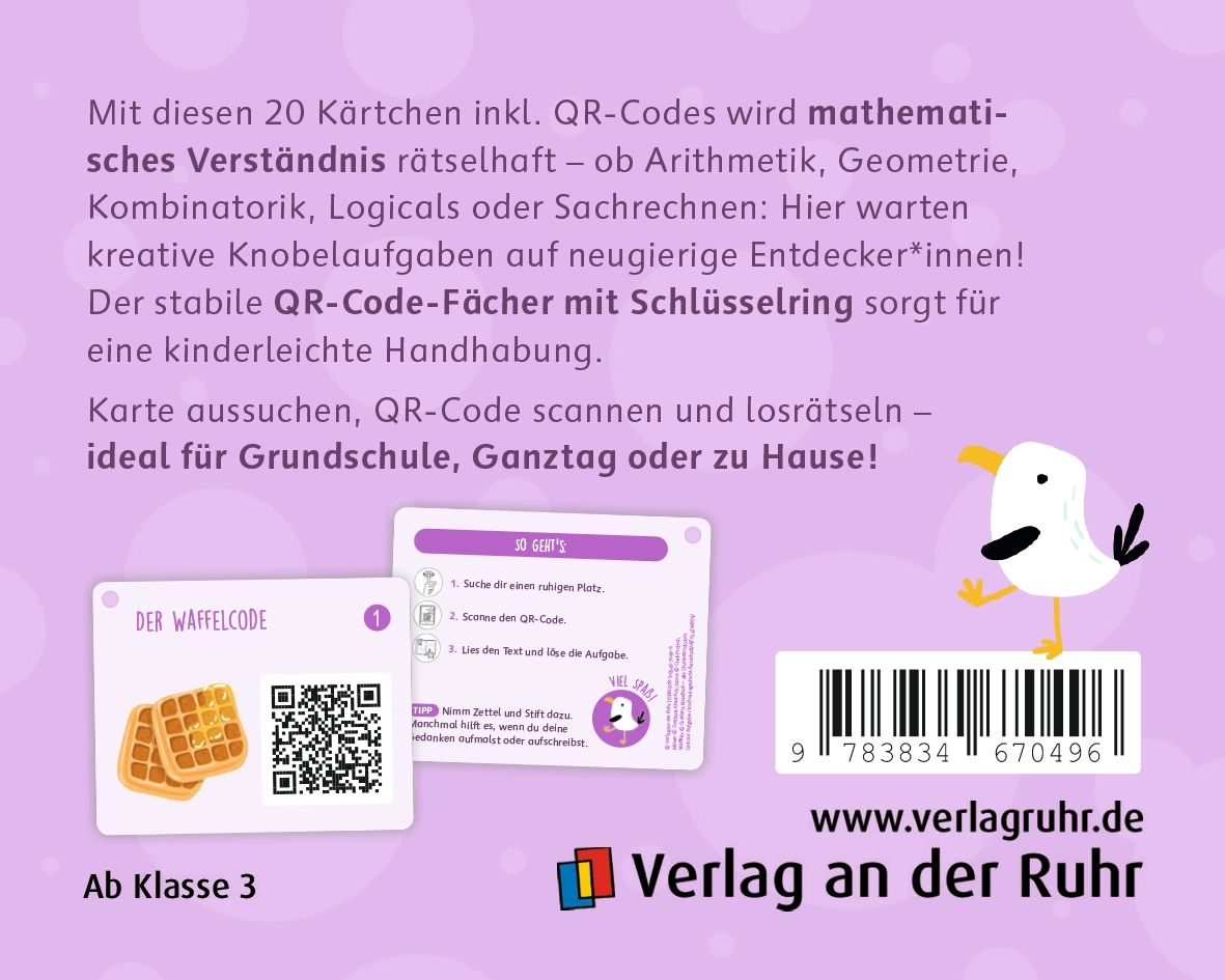 QR-Code-Fächer: 20 interaktive Knobelaufgaben