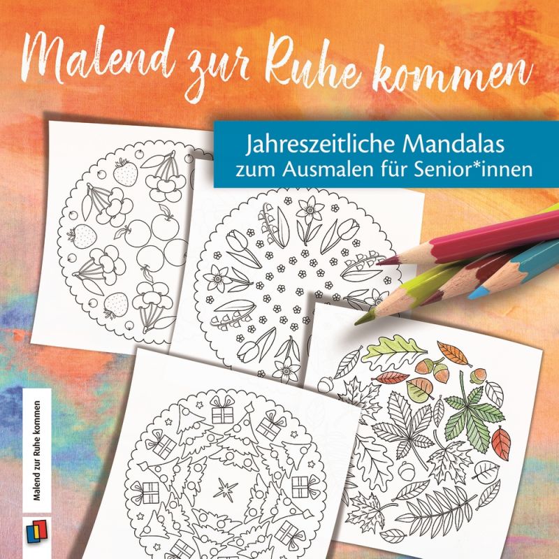 Einfache Mandalas zum Ausmalen für Senioren und Seniori