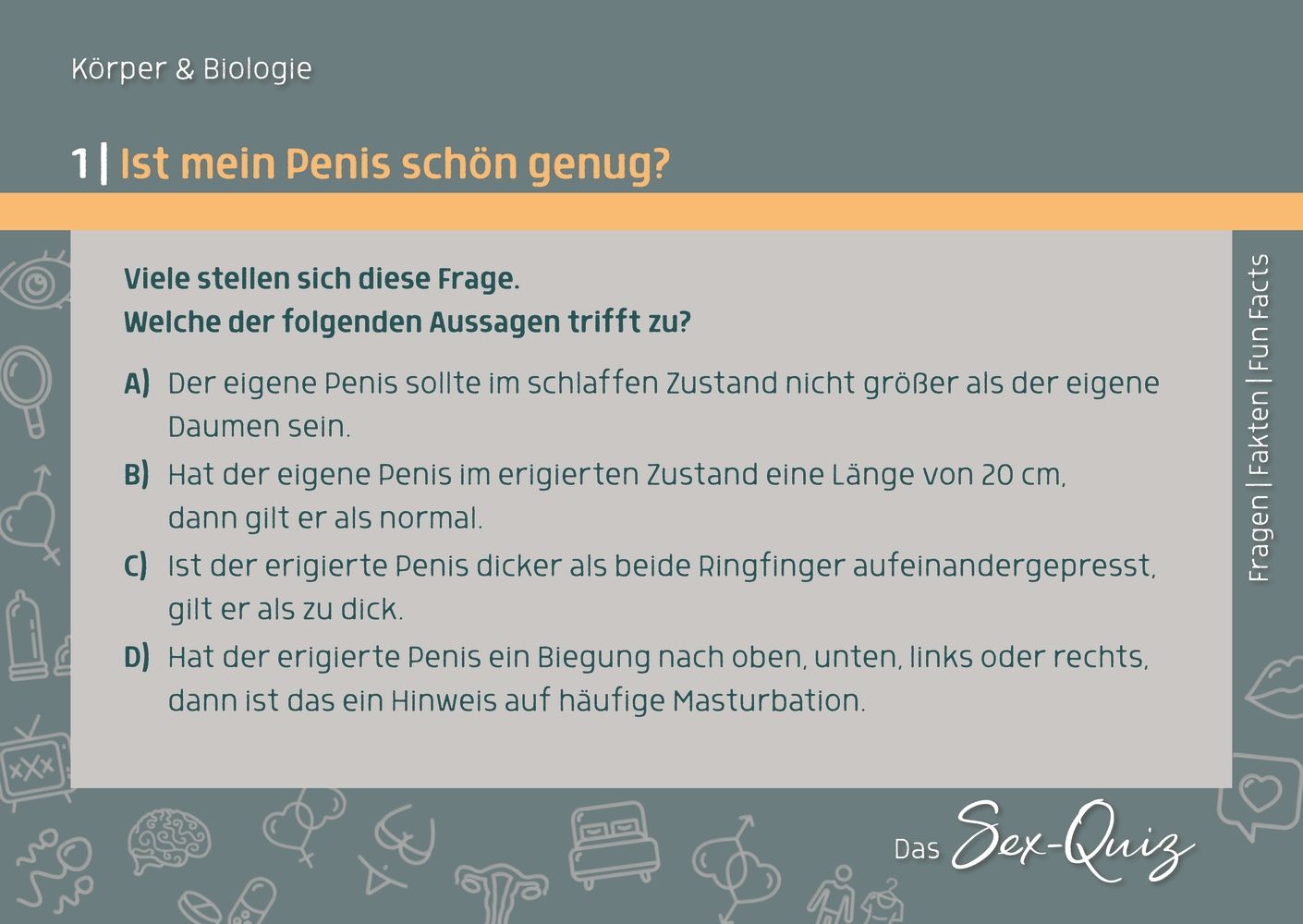 Das Sex-Quiz fr Schule und Jugendarbeit